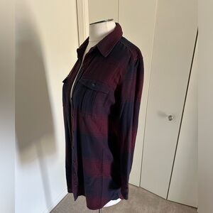 Athleta Flannel Tunic S